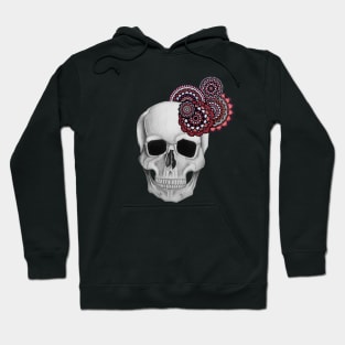 Skull and mandalas Hoodie